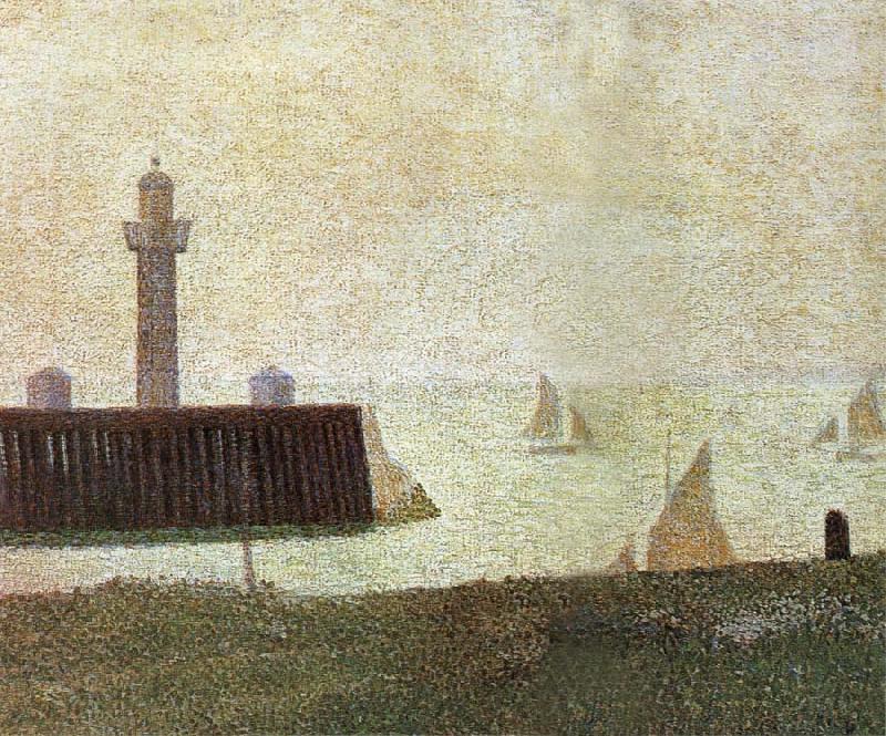 Georges Seurat End of the Seawall China oil painting art